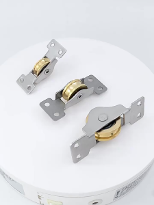 Roda Sliding Pintu Geser stainless steel Dengan Roller Bearing Untuk Pintujendela Geser 23/26/33mm