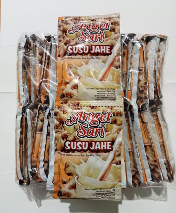 Rekomendasi Anget Sari Susu Jahe Susu Jahe By Forisa 1 Renceng Isi 10 Pcs Lazada Indonesia 