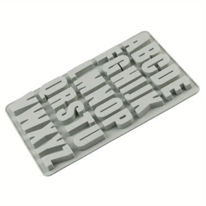 26-Letter Silicone Letter Chocolate Mold Suitable for Chocolate Cakes Cookies Letter Molds with Large Depth Easy t