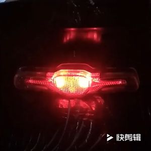 36V 48V 60V Electric Bicycle Lamp Waterproof LED E-bike Turn Signal Taillights