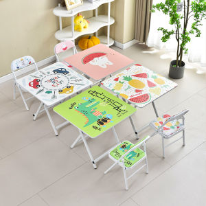 Foldable Square Dining Table Portable Compact Home Use Table for Children Writing And Studying Baby Low Table