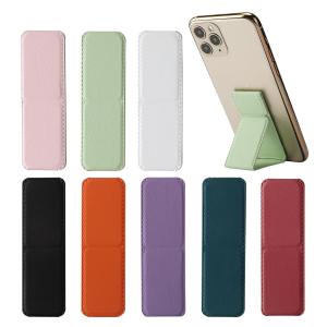 Universal Magnetic Foldable Macaron Color Push Pull Mobile Phone Holder Stand Fixed Wristband Finger Grip Paste Stand Bracket for IOS Android