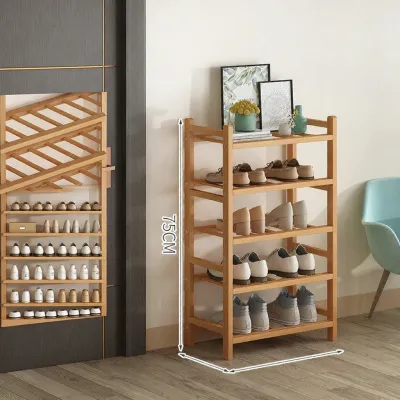 MOLORE | Dustproof Wooden Multilayer Space-saving Shoe Rack