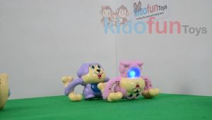 Mainan Anak Lucu Rolling Dog Ada Musik dan Lampu