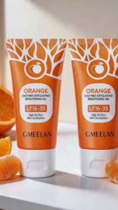 GMEELAN Orange Exfoliating Brightening Gel Remove Blackheads Deep Cleaning
