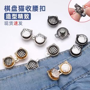 Ghim cài quần thu nhỏ eo gim cài quần kẹp quần rộng cài quần bị rộng hình mèo cute thời trang