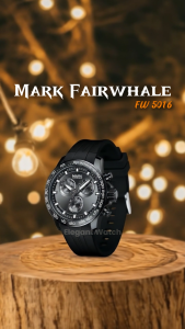 ORIGINAL Jam Tangan Pria Mark Fairwhale 5016 Quartz Chrono Sport Garansi Resmi 1 Tahun - Stainless Steel dan Rubber