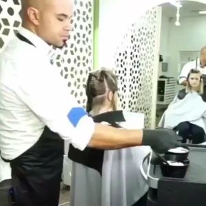 Hair Dyeing Selectioning Board Hairdressing Hair Applicator Brush Hair Dye Brush Board With Brush