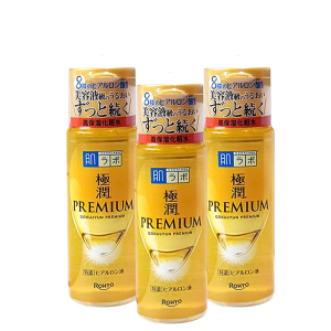 Nước hoa hồng giúp cân bằng độ ẩm ch. ống lão hóa da Rohto Gokujyun Premium chai170ml – hàng hội địa Nhật