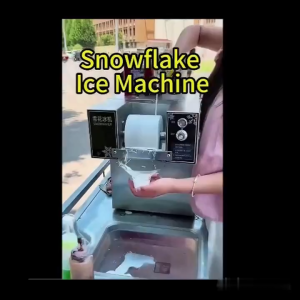 60kgs/day Commercial Snowflakes Ice Machine Bingsu Machine Shaved Ice Heavy Duty