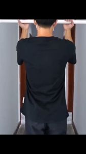 ราวแขวนสเตนเลส ราวผ้าม่าน ม่านอาบน้ำ ราวแขวนแบบไม่เจาะผนัง ราวอเนกประสงค์ ไม่ต้องปรับขนาด