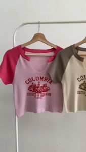 BL20003 Colombia Two Tones Knit Top