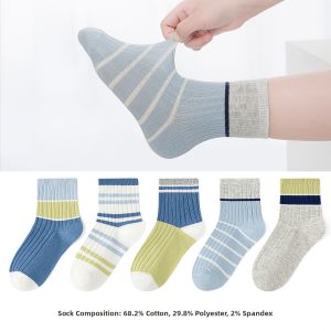 LIUZHISHU | Childrens Spring Summer Large Kids Sport Socks
