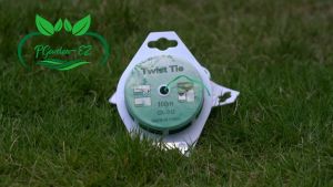 50M 100M Twist Tie Kawat Ikat Multifungsi Untuk Berkebun / Kawat Ikat Tanaman Bahan Kawat Besi Berlapis Plastik