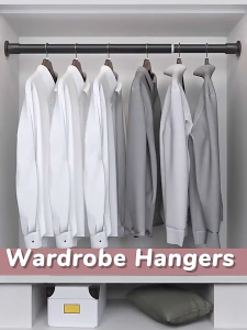 Adjustable telescopic clothes drying pole and non punched shower curtain pole curtain pole