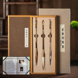 RONGBAOZHAI | Master Crafted High-Grade Writing Brush Set for Calligraphy and Painting