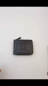 GL Fashionable mens retro short zipper wallet Q-1