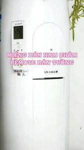 Nam châm mini dán tường miếng dán nam châm tròn treo remote gắn tường tiện lợi - LT Grocery