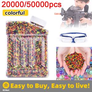Fast Shipping Crystal Soil Magic Water Beads Orbeez Pearl Shaped Mud Grow Magic Hydrogel Balls Kids Toy Flower Vase Wedding Home Decoration Orbiz Water Beads DIY Toys Gel Balls