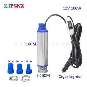 260W Car Electric Pump DC12V 24V For Automatic Pumping Diesel Sewage Water Wine Transfer Pump Submersible Transfer 180W 100W