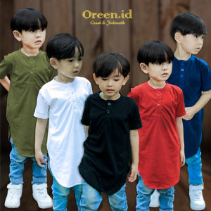 Atasan Baju Muslim Anak Laki-laki & Gamis Oreen.id Kurta Anak