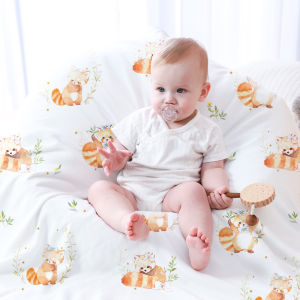 Lightweight Bamboo Cotton Fiber Swaddle Blanket Summer Thin Ice Silk Baby Wrap Single Pkg Towel Anti-startle Cover Blanket