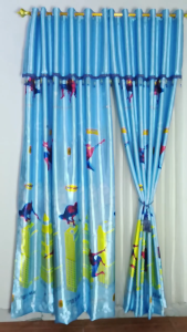 COD - Promo Gorden Spiderman Tebal & Halus – Gorden Karakter Anak Ukuran Pintu dan Jendela