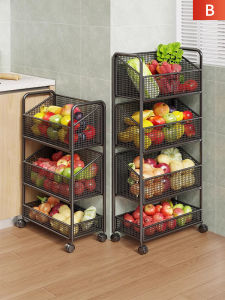 evesigar | Multilayer Vegetable and Fruit Regulating Storage Rack