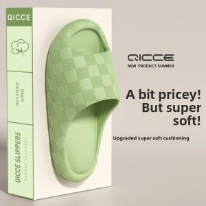 MONLEYTA | Anti-Slip Thick Bottom Slippers Mens Summer Indoor Home Bathroom Odor Resistant EVA Comfortable Slip-On Slippers For Men And Women