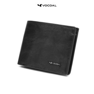 VOCOAL Mens Wallet Cash Slot Simple Short Wallet Soft PU Business Wallet Retro Wallet Multi-Card Position Wallets Travel Purses Coin Pouch ID Credit Cards Holders