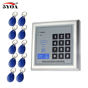 5YOA RFID Access Control System Proximity Entry Door Lock Security Device Machine for Business Quality Assurance