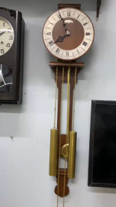 #.Đồng hồ treo tường  quả lắc cơ 2 tạ khúc Warmink #. đồng hồ côn cổ
