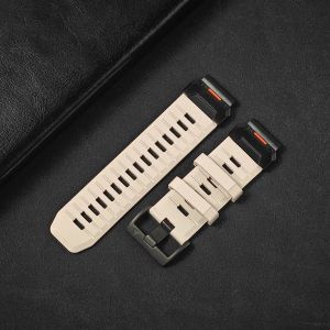 22/26mm Fluororubber Strap For Garmin Fenix 8 7X 7Pro Epix Pro Gen2 47/51mm QuickFit For Garmin Fenix 6 6X Pro 5XPlus Watchband