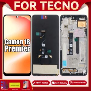 6.67" AAA Quality LCD For Tecno Camon 18 Premier LCD Display Touch Screen Digitizer Assembly Repair Replacement Parts