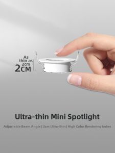 DENGFU | Ultra-thin Recessed Small Spot Light 1W 45mm