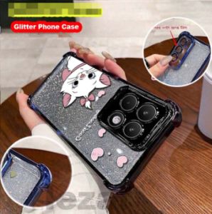 Ốp cho Xiaomi 15 t Pro 15 t Ốp trong suốt Xiaomi15t Pro 15tpro 15 t ốp phía sau lấp lánh chống sốc sáng mềm