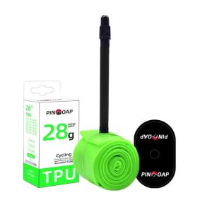 Ruột Xe Đạp Đường Trường PINMOAP Ultralight TPU Siêu Nhẹ 28G 700x18-32C Van Presta FV45/65/85mm Lực Cản Lăn Thấp