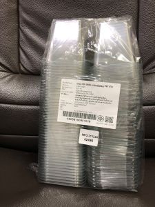 MC-003C พร้อมฝาเรียบ 50ชุดสำหรับใส่คุ๊กกี้ขนมของฝาก