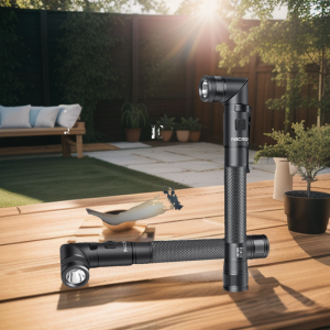 NICRON Senter Pen Style Twist 90° B73 - Tingkat Cahaya 150 lumen - Jarak Sorot 51 meter - LED Samsung - Waterproof IP65