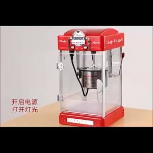 ตู้ป๊อปคอร์น เครื่องทำป๊อปคอร์น Popcorn Machine Commercial Household Small Electric แถมอุปกรณ์ฟรี📢🚚มีพร้อมส่ง
