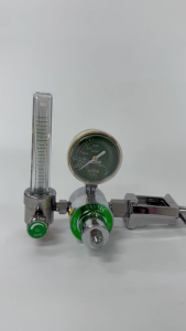 (MDA APPROVED) GENTEC Diaphragm Type MRI Medical Oxygen Regulator (Model: 195M-15LY - MRI)