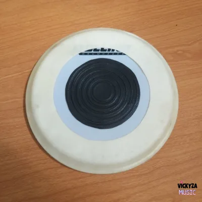 Mika Serbuk Besi Ketipung Gendang Tabla 6 inch Putih