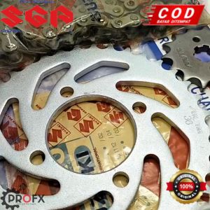 GEAR RANTAI SET SMASH SUZUKI & SHOGUN 125: KUALITAS ORIGINAL SGP GIGI TARIK
