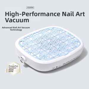 Kasi | Brushless Turbo Nail Dust Collector Quiet Strong Suction Salon Tool