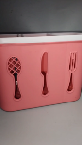 3 Grid High Quality Spoon & Fork Holder Chopstick Holder Utensils Drain Rack/Lagyan ng Kutsara Kitchen Organizer