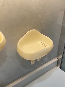 VINTLOOK  กล่องสบู่เมฆการ์ตูนน่ารักห้องน้ำบ้านห้องส้วมหอพักกล่องสบู่ผนังผู้มีชื่อเสียงอินเทอร์เน็ตชั้นวางหน้ายิ้ม