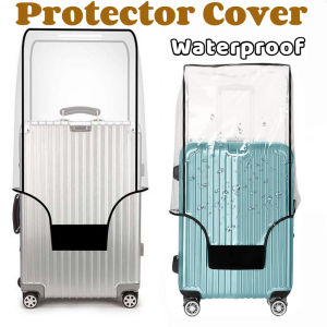 Travel Box Dust Cover Luggage Protector Cover Transparent PVC Waterproof Trolley Box Cover