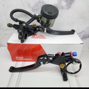 Master Rem Radial 98 Limited Plus Tabung Besar Twotone Blue PNP Ninja/CBR/Satria Fu/RX King/Vario/Aerox/Mio/Sonic/Beat/Fino Dll