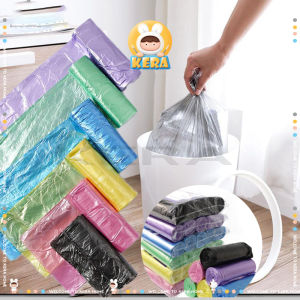 ถุงขยะ ถุงขยะม้วน ถุงขยะแบบม้วน พกพา ถุงขยะหนา เป็นพลาสติกแบบใหม่ 1แพ็ค5ม้วน100ถุง 45 50เนื้อเหนียว ไม่สกปรก ถุงขยะของใช้ในบ้าน