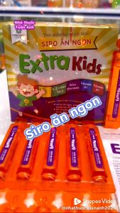 Siro ăn ngon cho bé khỏe mạng ăn ngon cao lớn Extra Kids (Hộp)